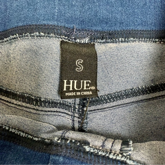 NWOT HUE Denim Leggings - Picture 9 of 12